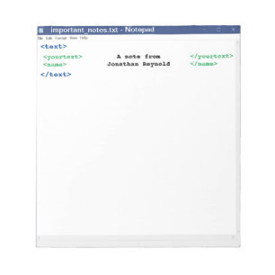 Notizblock Computerwissenschaftler Programmierer C