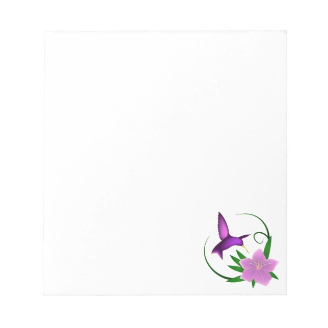 Notizblock "Hummingbird" (Vorderseite)