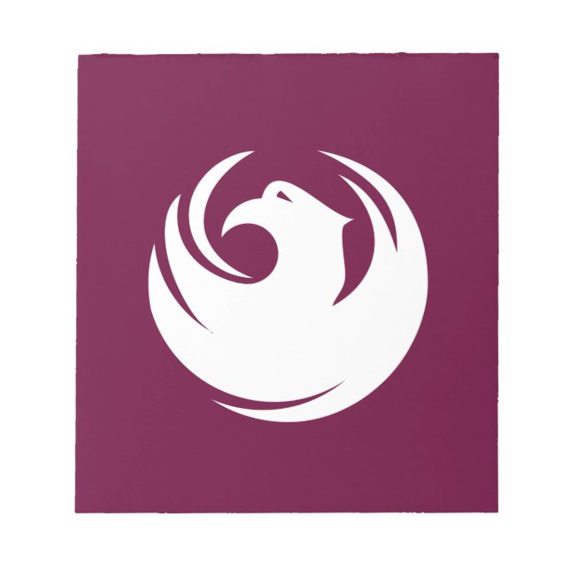 Notizblock mit Flagge von Phoenix, Arizona (Vorderseite)