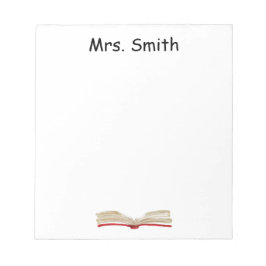 Notizblock personalisiert WATERCOLOR