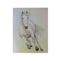 Notizblock 'White Horse'