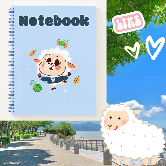 🐑 💙 ✨ NOTIZBUCH (Von Creator hochgeladen)