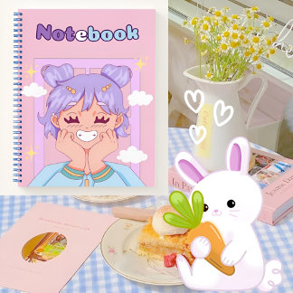 🌸 🌷 ✨ 💜 NOTIZBUCH