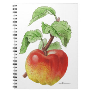 Notizbuch "Apfel Jeanne Hardy" Notizblock