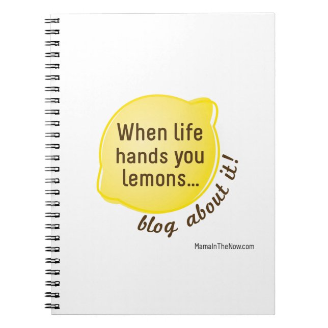 Notizbuch! Behalten Sie Ihre Träume und Gedanken Notizblock (Vorderseite)