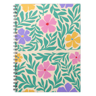 Notizbuch Blumen Notizblock