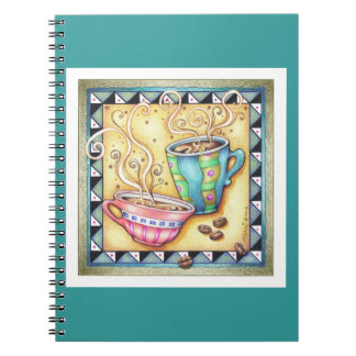 NOTIZBUCH - COOLE BEANS! COFFEE-KUNST NOTIZBLOCK