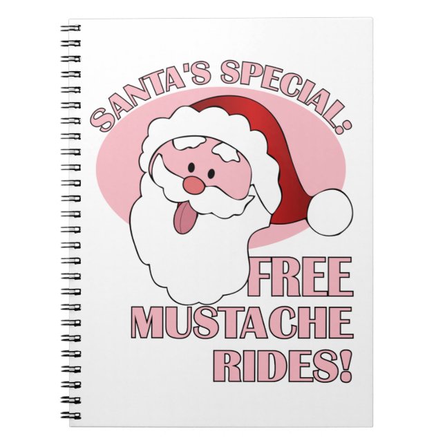 Notizbuch des Weihnachtsmanns Notizblock (Vorderseite)