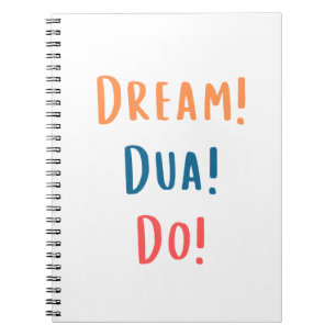 Notizbuch - Dream Dua Do Notizblock