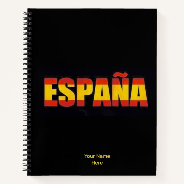 Notizbuch España (Vorderseite)
