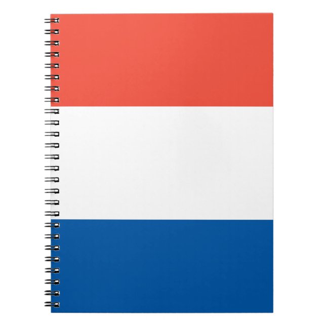 Notizbuch Frankreich Fahne Notizblock (Vorderseite)