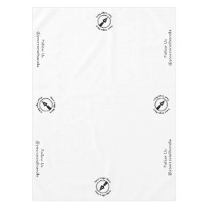Notizbuch für Firmenveranstaltungen Tischdecke