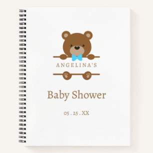 Notizbuch für Geschenkeliste zur Babyparty von Lit
