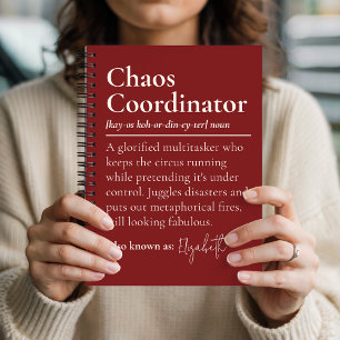 Notizbuch-Geschenk für den Chef als individueller  Notizbuch