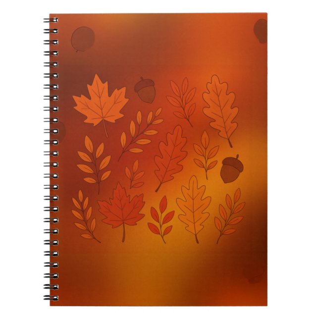Notizbuch Herbst Notizblock (Vorderseite)