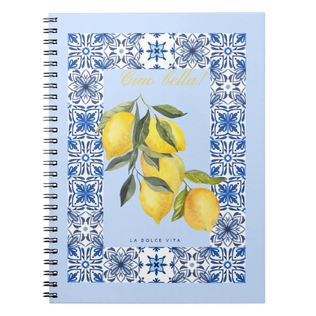 Notizbuch la Dolce Vita Notizblock (Vorderseite)