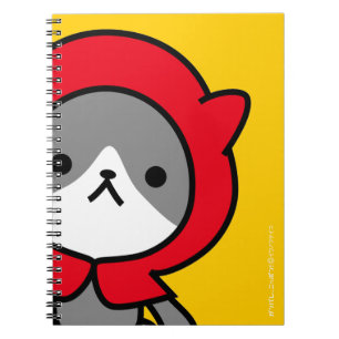 Notizbuch - Miezekatze - Gelb Notizblock