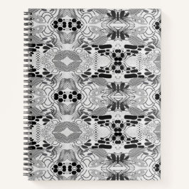 Notizbuch mit abstraktem Design zum Schreiben
