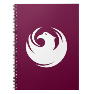 Notizbuch mit der Flagge von Phoenix City Notizblock
