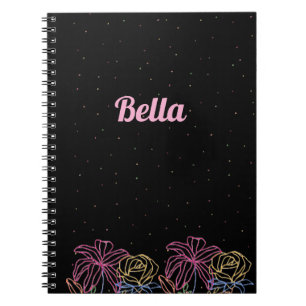 Notizbuch mit personalisiertem Namen Notizblock