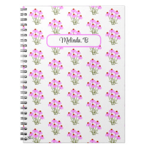 Notizbuch mit Scheibenblumen Notizblock