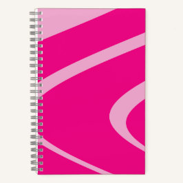 Notizbuch mit Wirbeln