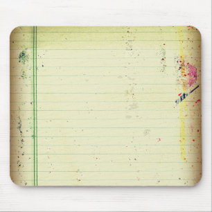 Notizbuch PapierMousepad Mousepad