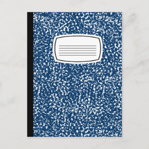 Notizbuch Postkarte