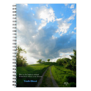 Notizbuch Radar-Hügel-Athens Ohio Notizblock