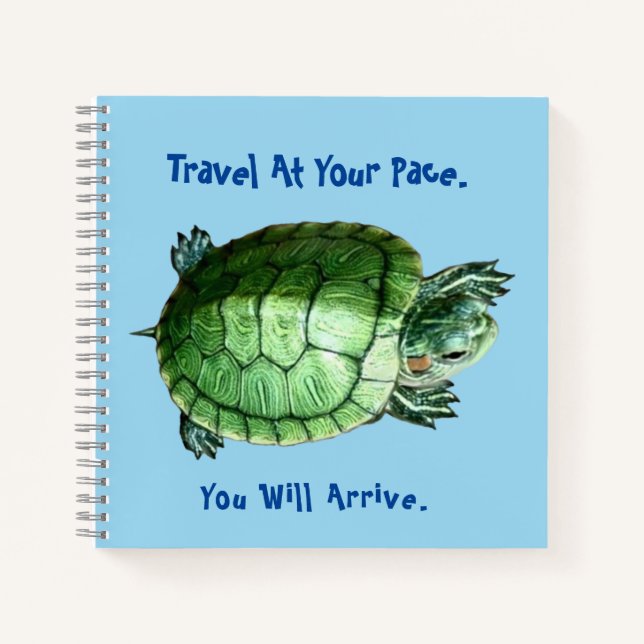 Notizbuch-Schildkröte Notizbuch (Vorderseite)