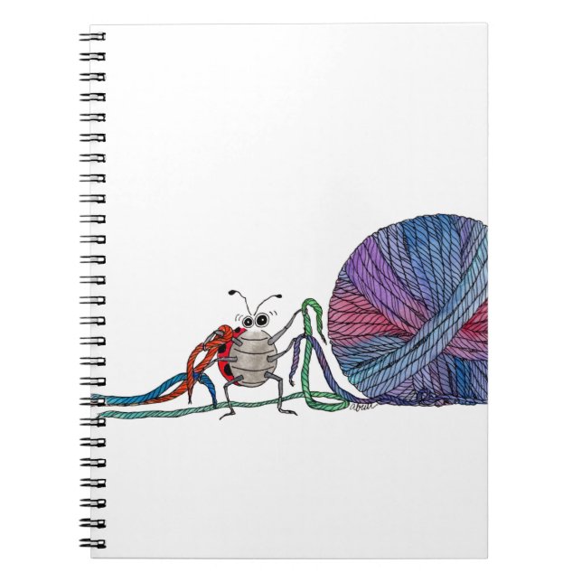 Notizbuch so vieler losen Bandenden Notizblock (Vorderseite)