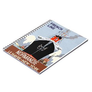 Notizbuch SS Normandie Notizblock