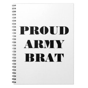 Notizbuch Stolz Army Görse Notizblock