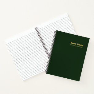 Notizbuch Unternehmen