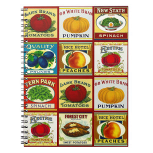 Notizbuch-Vintage Retro Notizblock