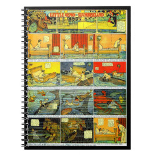 Notizbuch-Vintager Comic-Kleiner Nemo 1 Notizblock