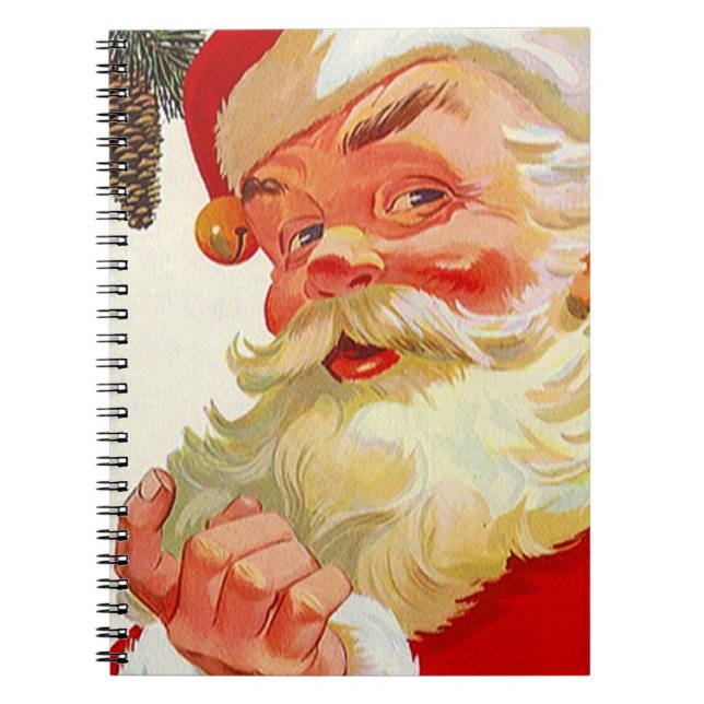 Notizbuch-Weihnachtsfeiertagguestbook-offenes Haus Notizblock (Vorderseite)