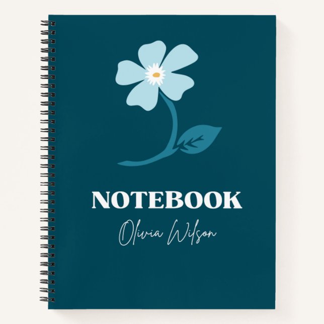 Notizbuchblüte Notizbuch (Vorderseite)