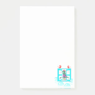 Notizen Alligator Bath Time