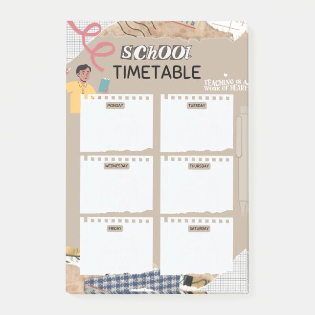 Notizen für alle Lehrer (Vorderseite)