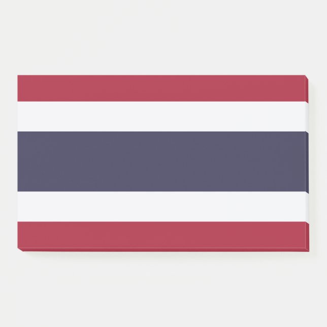 Notizen mit der Flagge Thailands (Vorderseite)