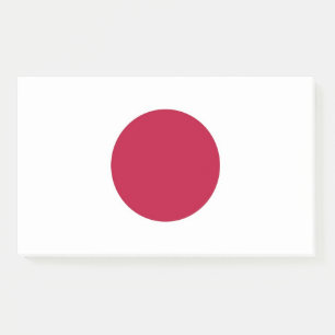 Notizen mit japanischer Flagge