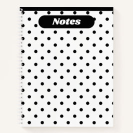 Notizen - Polka Dots - Softcover Notizbuch