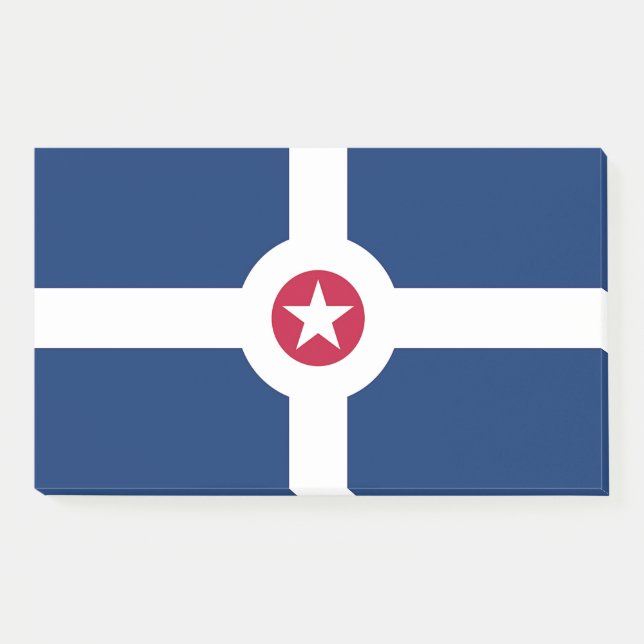 Notizen unter der Flagge Indianapolis, USA (Vorderseite)