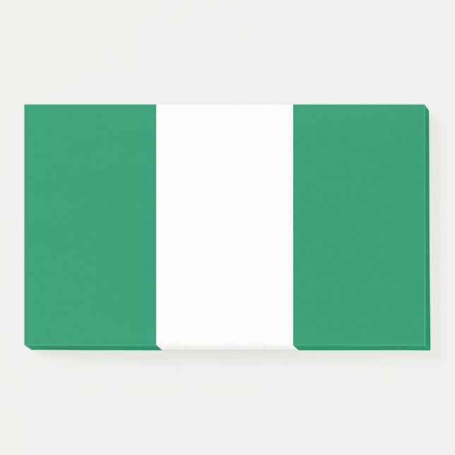 Notizen unter der Flagge Nigerias (Vorderseite)