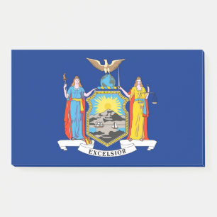 Notizen unter der Flagge von New York, USA