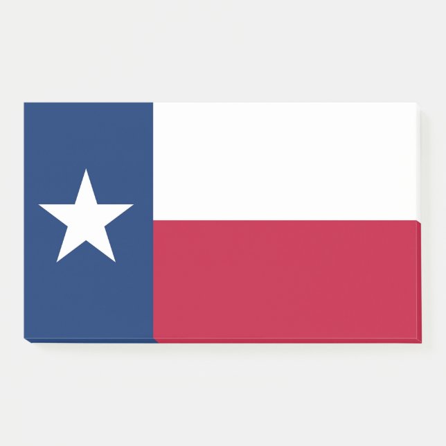 Notizen unter der Flagge von Texas, USA (Vorderseite)