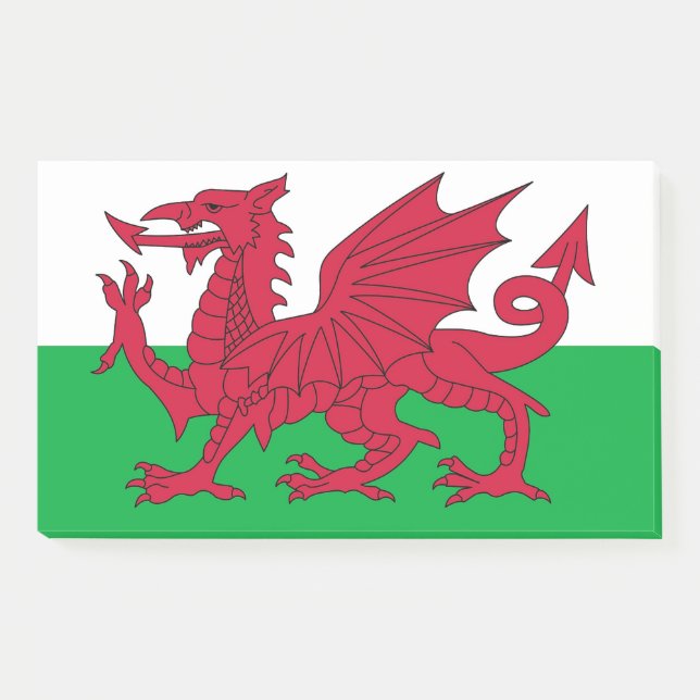 Notizen unter der Flagge von Wales, Vereinigtes Kö (Vorderseite)