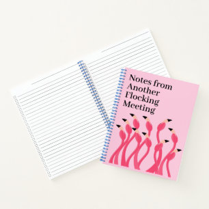 Notizen von einem weiteren Flocking-Meeting Lustig Notizbuch