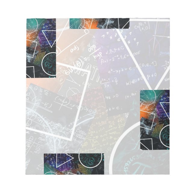 Notizen zum Thema Gleichungen und Geometrie Notizblock (Vorderseite)